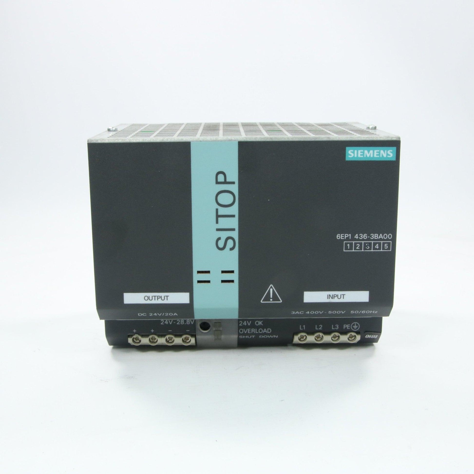 Siemens Sitop Power 20 6EP1436-3BA00 Power Supply-Power Supply-Used Industrial Parts