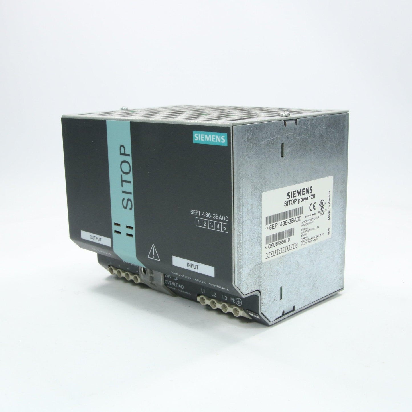 Siemens Sitop Power 20 6EP1436-3BA00 Power Supply-Power Supply-Used Industrial Parts