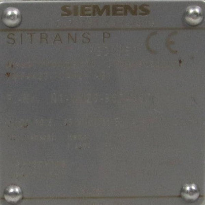 Siemens Sitrans P 7MF4433-1CA02-1AB1 Differential Pressure Transmitter-Differential Pressure Transmitter-Used Industrial Parts