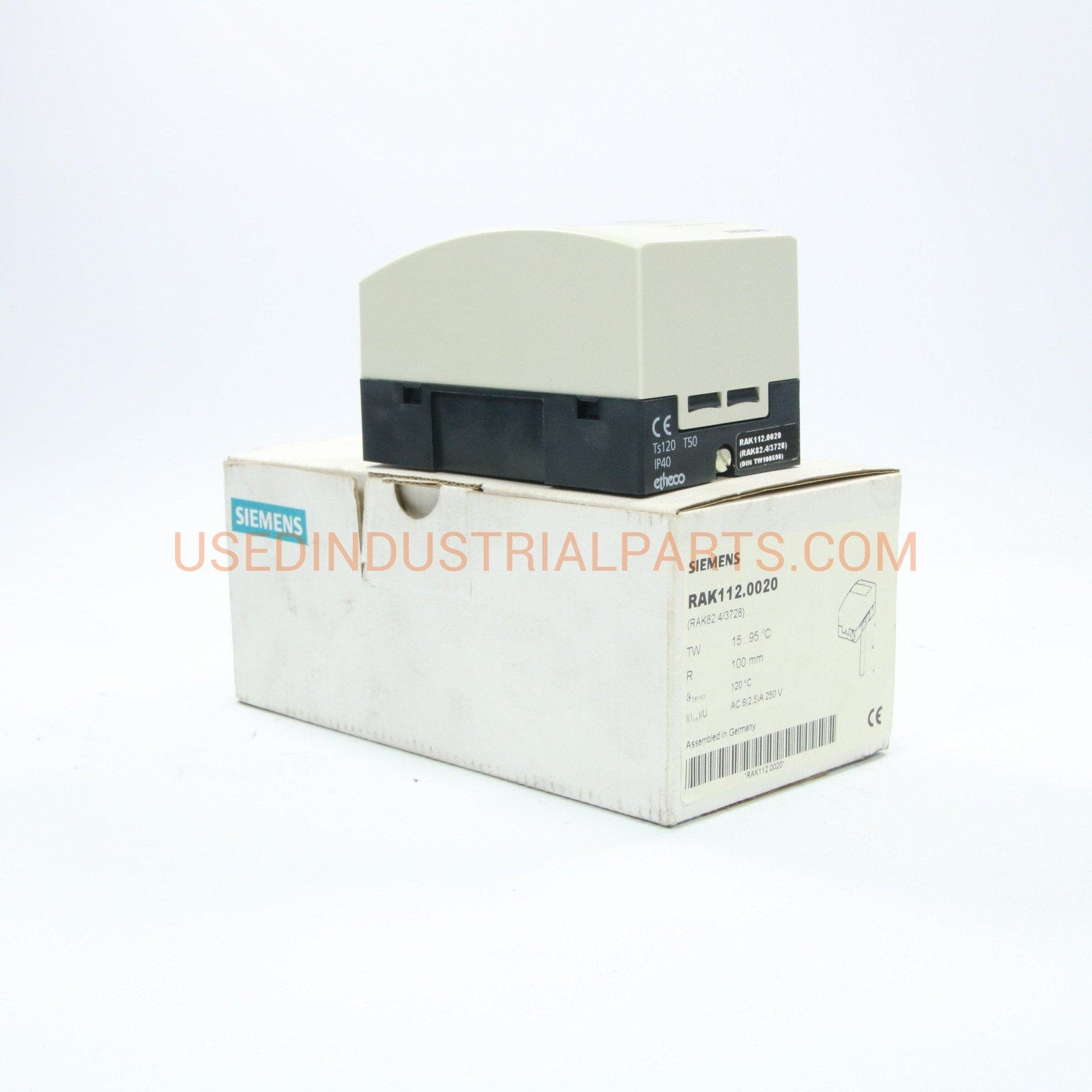 Siemens Thermostat RAK 112.0020-Electric Components-DB-03-08-Used Industrial Parts