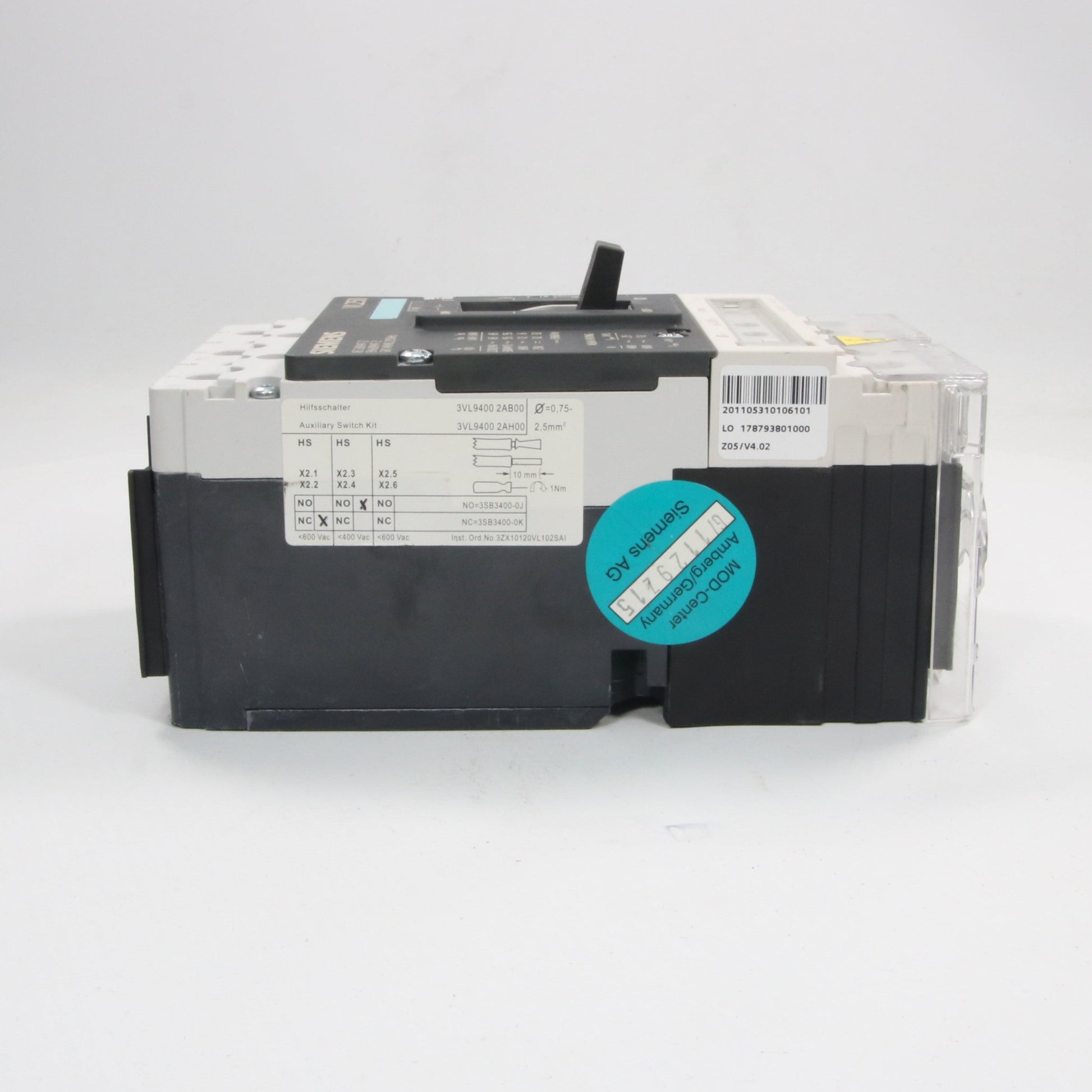 Siemens VL250N 3VL3725 1AA36 0AA0 Circuit Breaker-Circuit Breaker-Used Industrial Parts