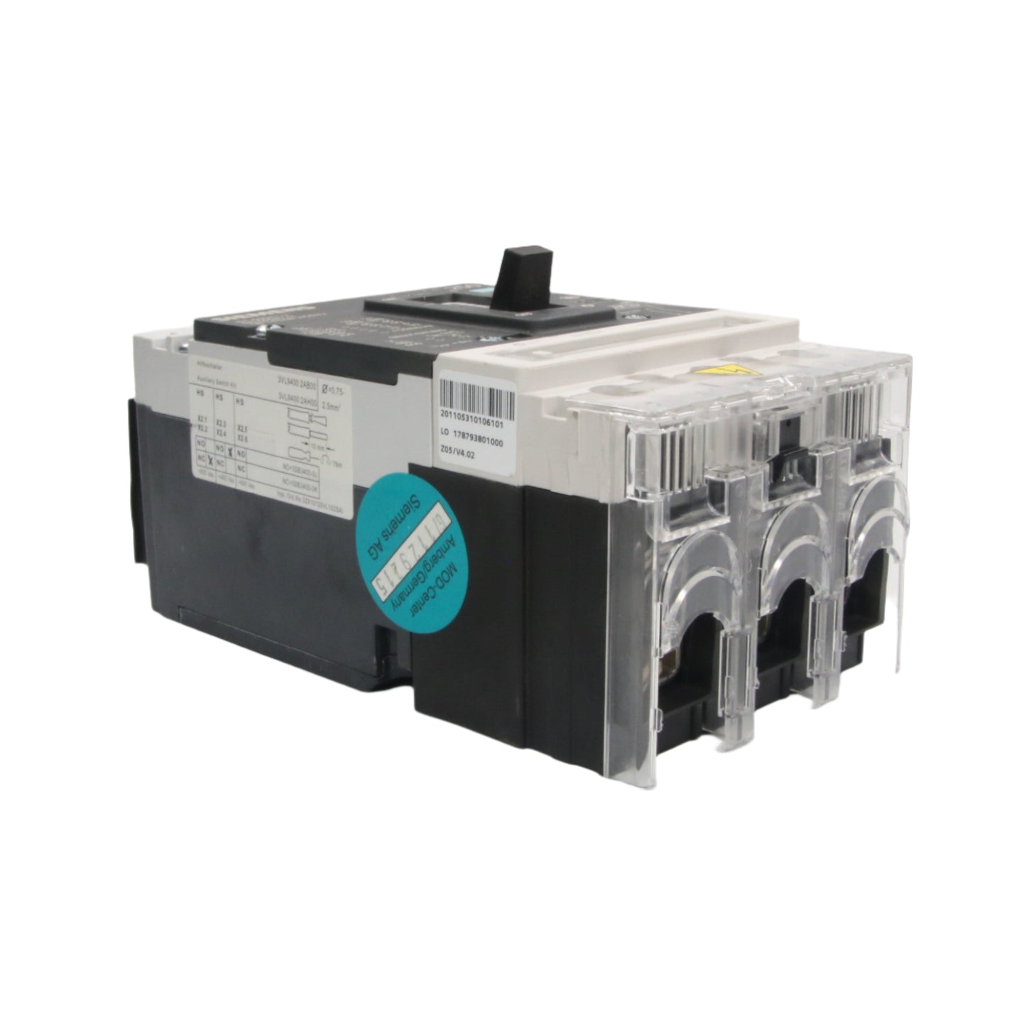 Siemens VL250N 3VL3725 1AA36 0AA0 Circuit Breaker-Circuit Breaker-Used Industrial Parts