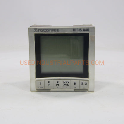 Socomec Diris A40 Panel Meter-Electric Components-AC-01-07-Used Industrial Parts