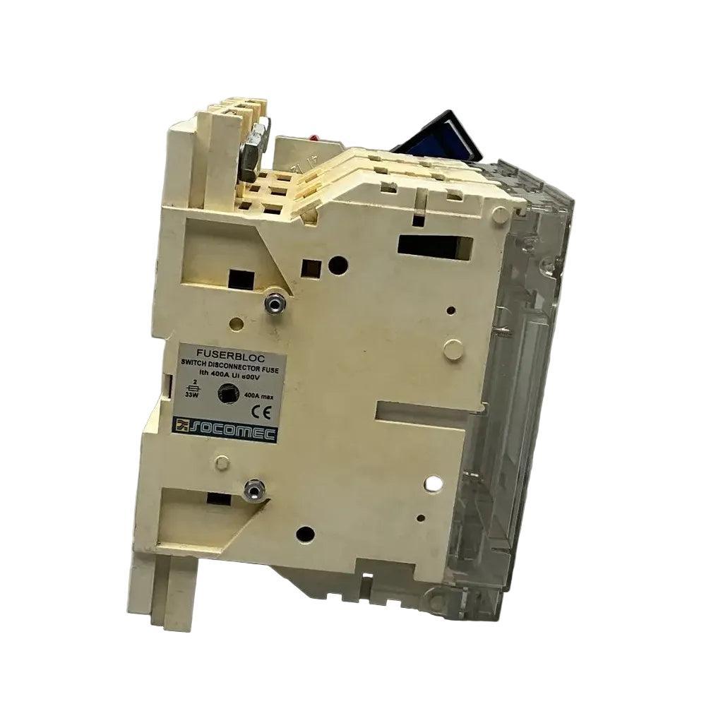 Socomec Fuserbloc Fuse Combination Switch - 400A-Fuse Combination Switch-Used Industrial Parts