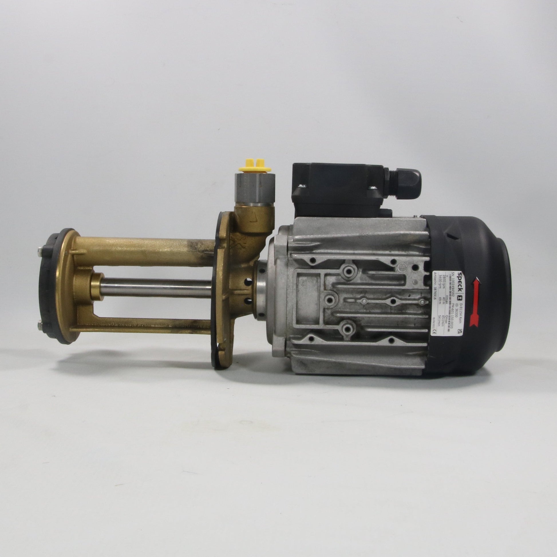 Speck Pumpen TM-601-150.0020 Vertical Immersible Pump-Immersible Pump-Used Industrial Parts