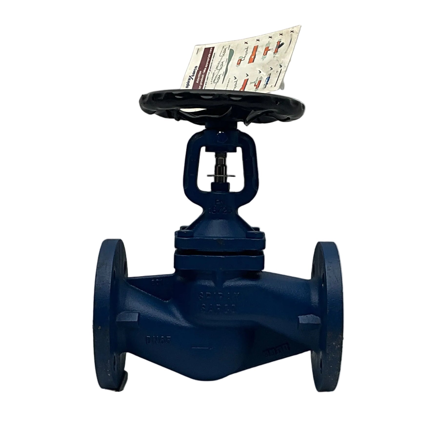 Spirax Sarco BSA1T Bellows Sealed Stop Valve-Bellows Sealed Stop Valve-Used Industrial Parts
