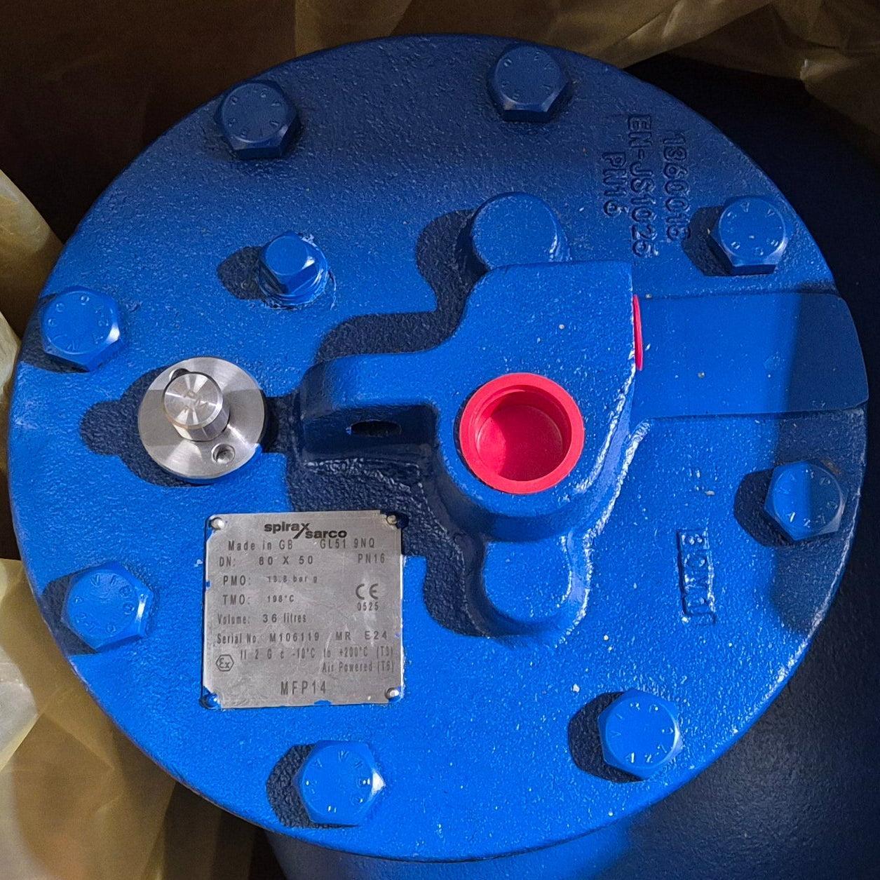 Spirax Sarco MFP14 DN80 x 50 Mechanical Condensate Recovery Pump-Mechanical Condensate Recovery Pump-Used Industrial Parts