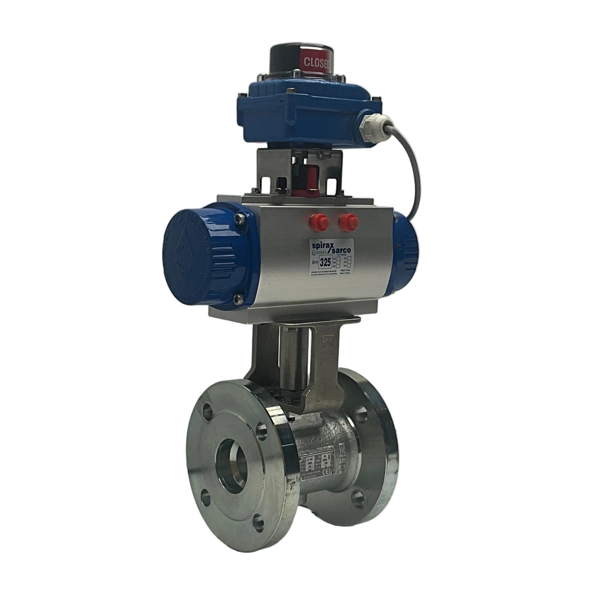 Spirax Sarco Pneumatic Actuator with Ball Valve and Position Monitor-Pneumatic Actuator with Ball Valve and Position Monitor-EC-03-02-01-6152429565548-Used Industrial Parts