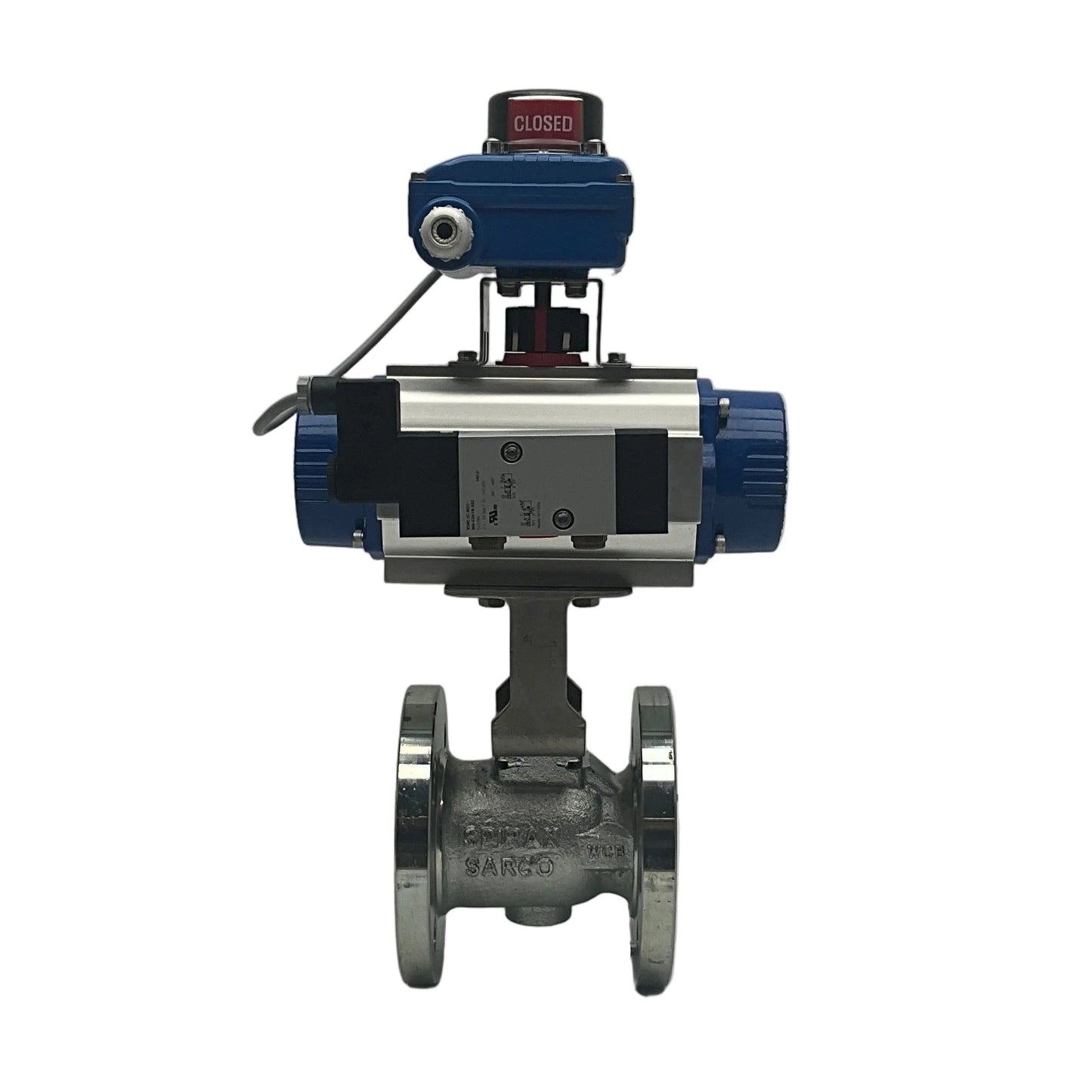 Spirax Sarco Pneumatic Actuator with Ball Valve and Position Monitor-Pneumatic Actuator with Ball Valve and Position Monitor-Used Industrial Parts