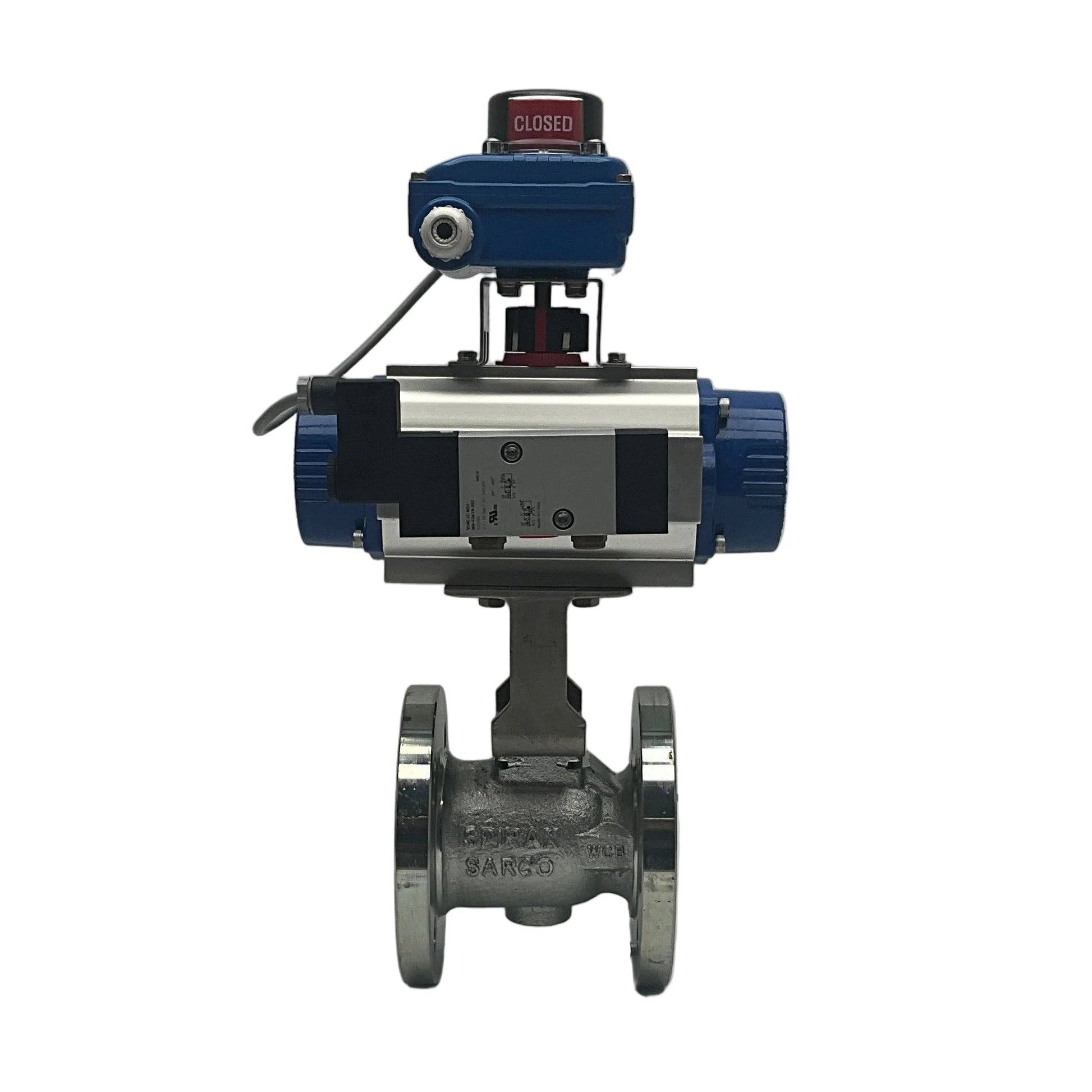 Spirax Sarco Pneumatic Actuator with Ball Valve and Position Monitor-Pneumatic Actuator with Ball Valve and Position Monitor-Used Industrial Parts
