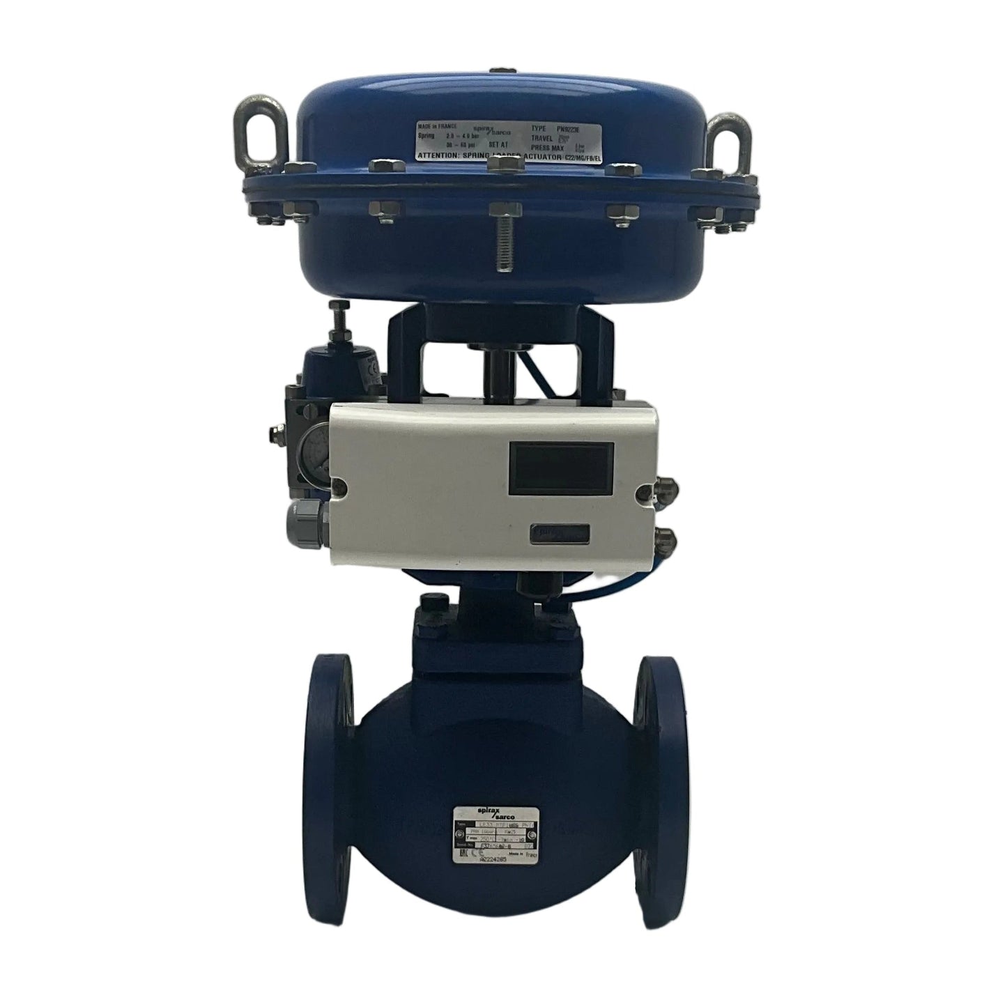 Spirax Sarco Pneumatic Actuator with Spiratrol Control Valve and Smart Positioner-Pneumatic Actuator with Control Valve and Smart Positioner-Used Industrial Parts