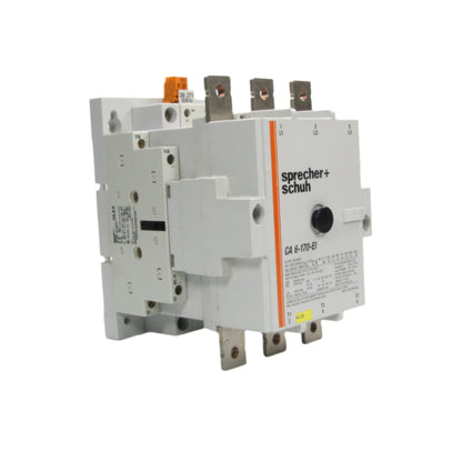 Sprecher + Schuh CA6-170-EL Non-Reversing Contactor-Non-Reversing Contactor-CE-05-01-02-6152427340390-Used Industrial Parts