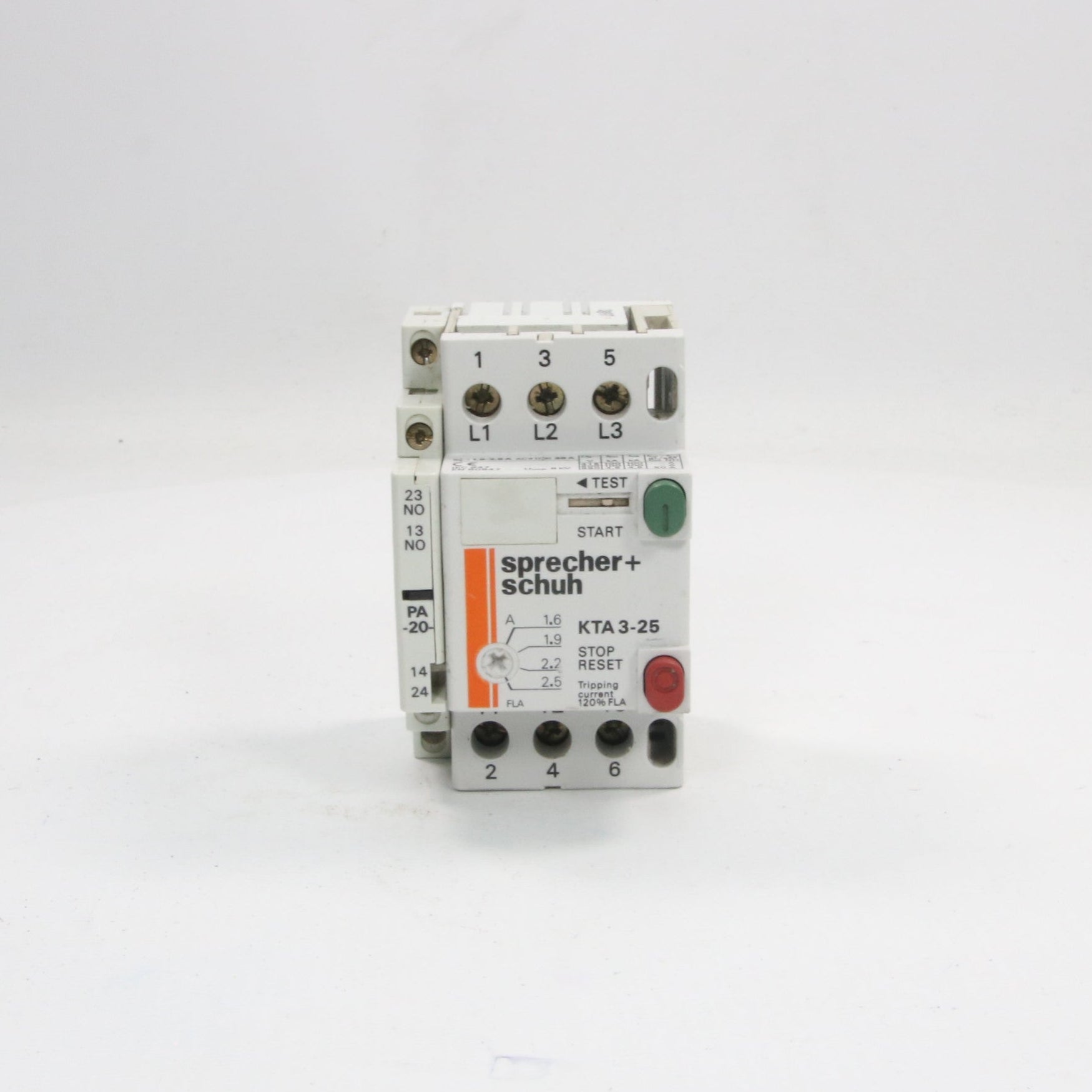 Sprecher + Schuh KTA 3-25 Motor Circuit Protector-Motor Circuit Protector-Used Industrial Parts