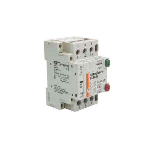 Sprecher + Schuh KTA 3-25 Motor Circuit Protector-Motor Circuit Protector-Used Industrial Parts
