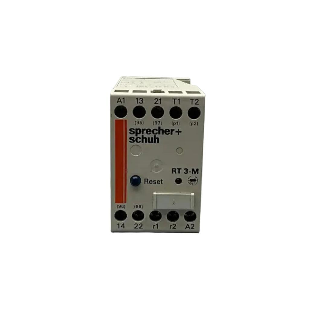 Sprecher +Schuh RT 3-M Thermistor Protection Relay - 11292-Thermistor Protection Relay-Used Industrial Parts