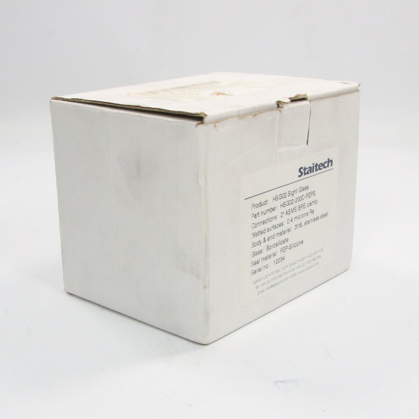 Staitech HSG02 Sight Glass-Sight Glass-Used Industrial Parts