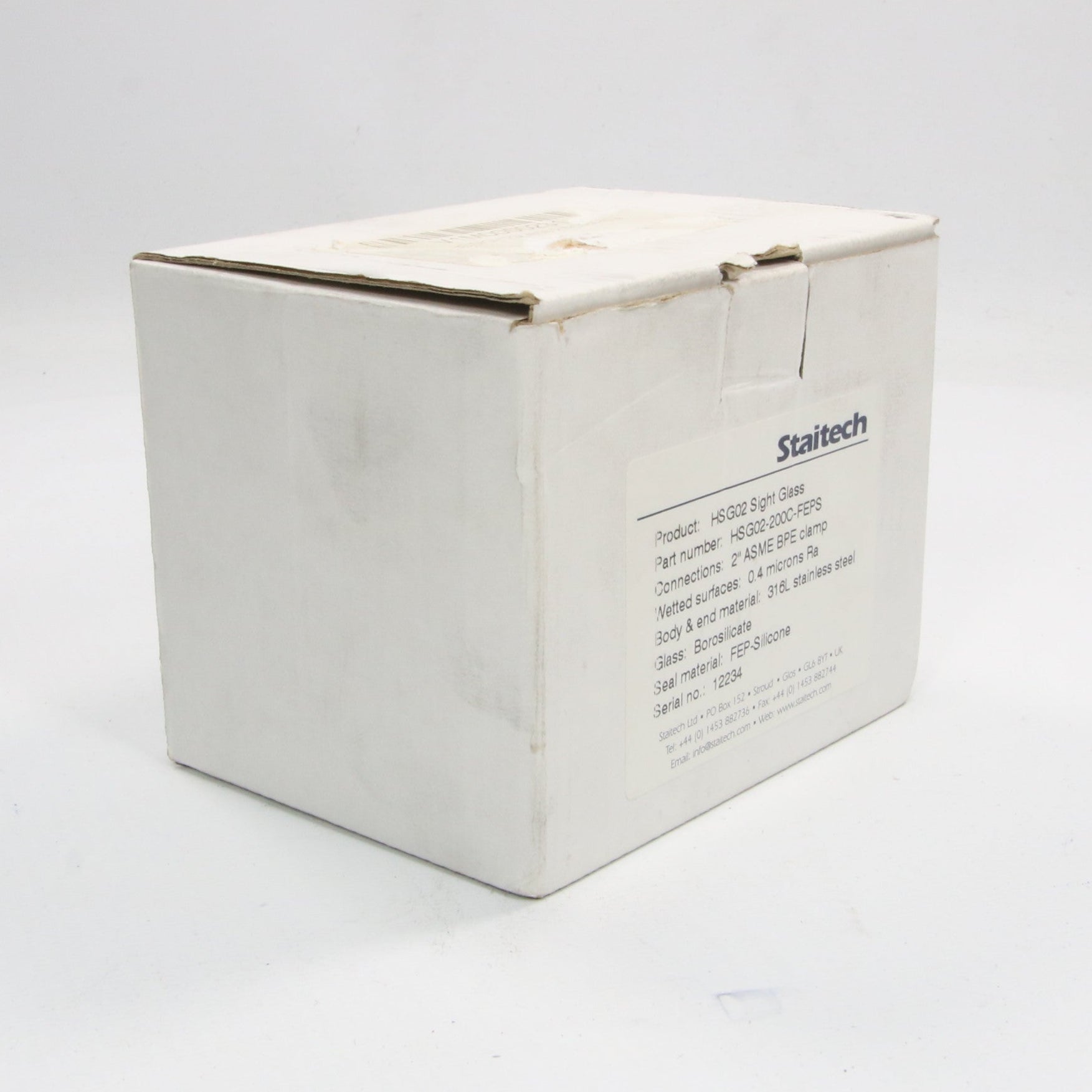 Staitech HSG02 Sight Glass-Sight Glass-Used Industrial Parts