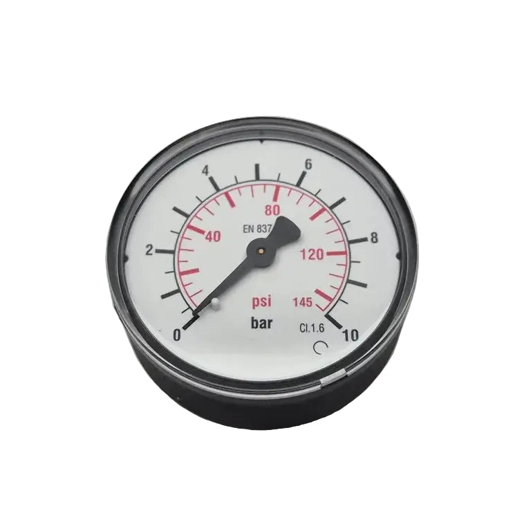 Standard Bourdon Tube 10 bar Pressure Gauge-Bourdon Tube Pressure Gauge-Used Industrial Parts