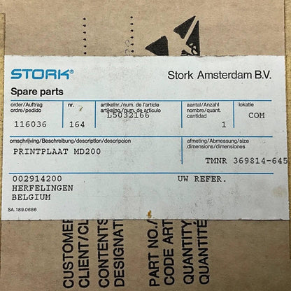 Stork MD200 Industrial Drive Control - L5032166-Industrial Drive Control-Used Industrial Parts