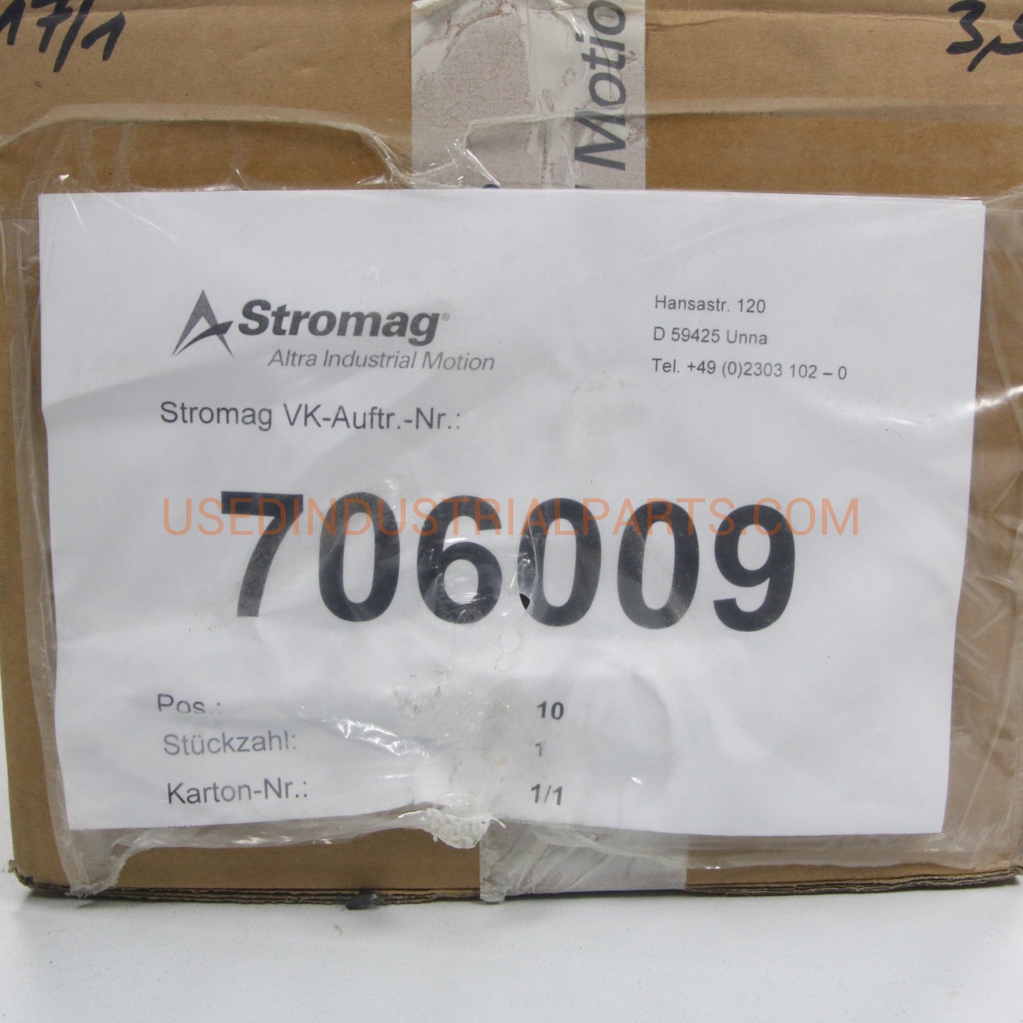 Stromag 35_HGE_481FV70_A1R Gear Limit Switch Box-Gear Limit Switch-AC-03-01-Used Industrial Parts