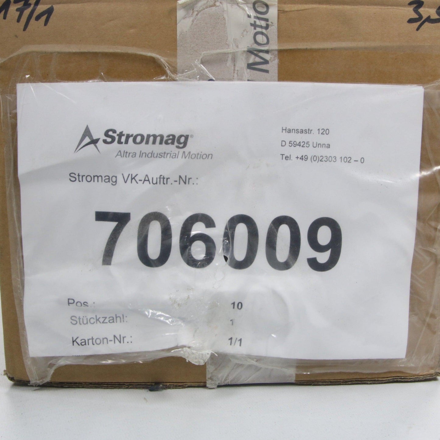 Stromag 35_HGE_481FV70_A1R Gear Limit Switch Box-Gear Limit Switch-Used Industrial Parts