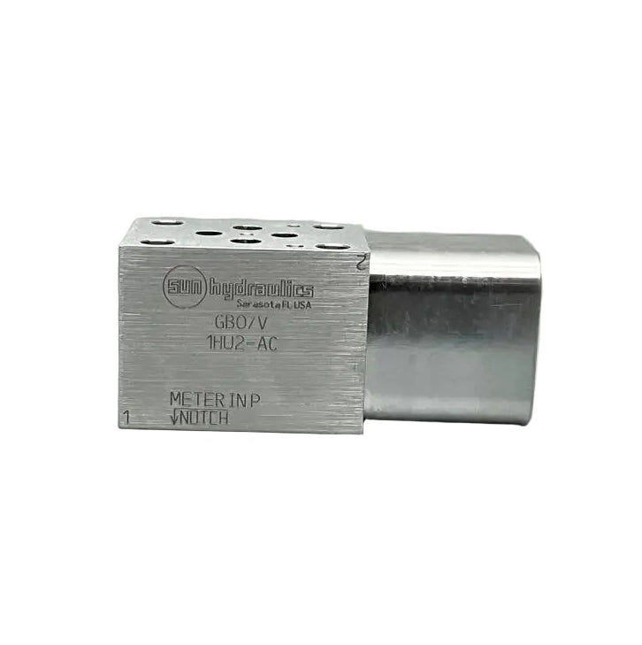 Sun Hydraulics GBO/V 1HU2-AC Hydraulic Manifold Block - DE-P0-035947-Hydraulic Manifold Block-Used Industrial Parts