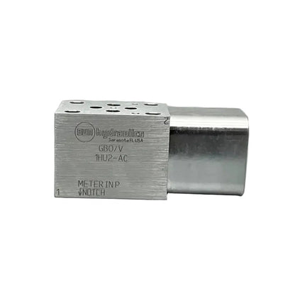 Sun Hydraulics GBO/V 1HU2-AC Hydraulic Manifold Block - DE-P0-035947-Hydraulic Manifold Block-Used Industrial Parts
