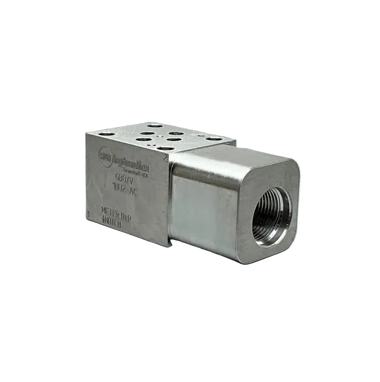 Sun Hydraulics GBO/V 1HU2-AC Hydraulic Manifold Block - DE-P0-035947-Hydraulic Manifold Block-01-AB-02-09-02-6152429967922-Used Industrial Parts
