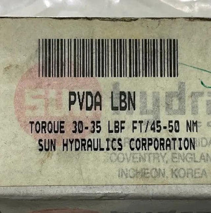 Sun Hydraulics PVDA LBN 3-Way Pressure Reducing Valve - DE-P0-102746-3-Way Pressure Reducing Valve-Used Industrial Parts
