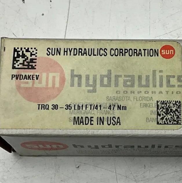 Sun Hydraulics PVDAKEV Pilot Operated Pressure Reducing Valve - DE-PO-067071-Pilot Operated Pressure Reducing Valve-Used Industrial Parts