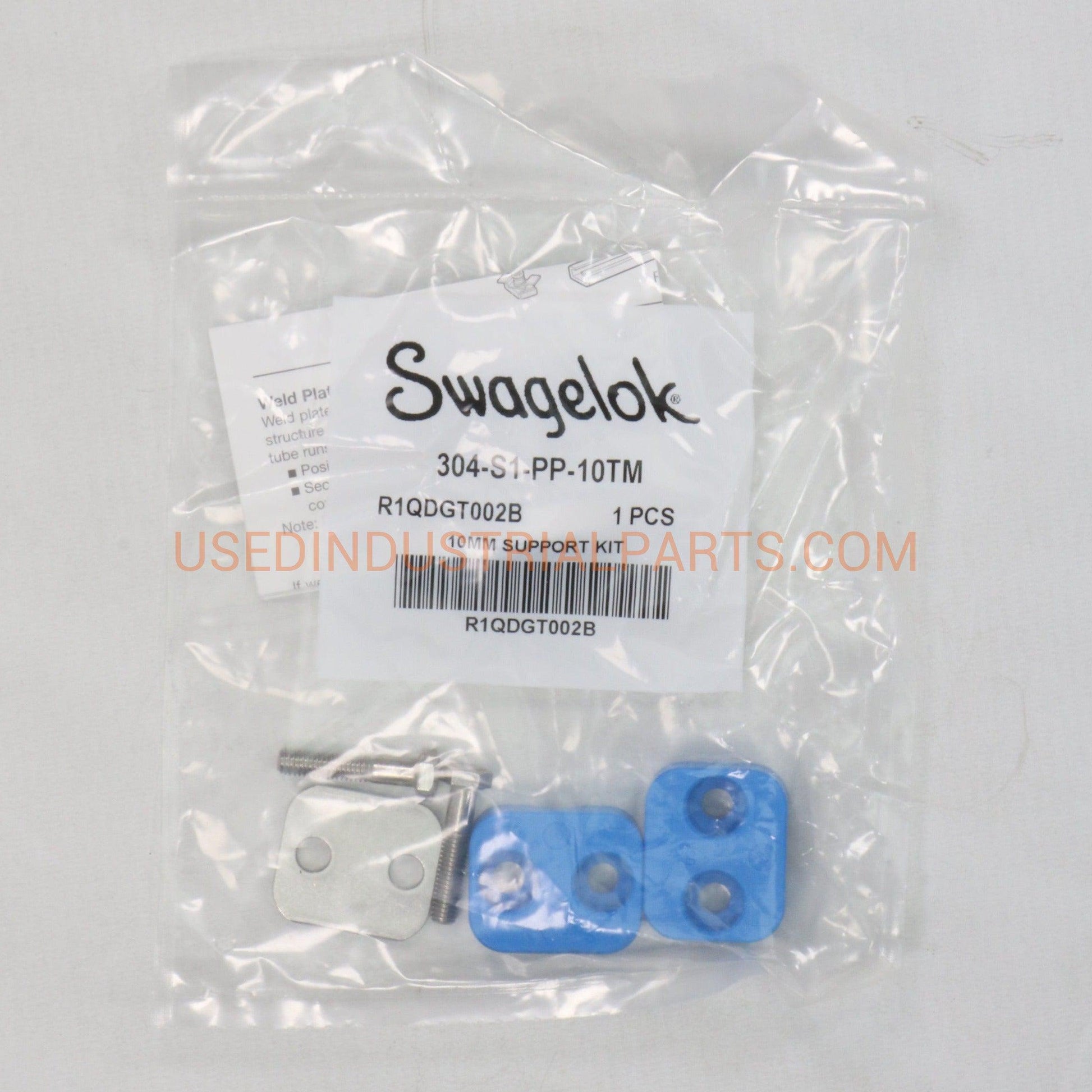 Swagelok 304 S1 PP 10TM Bolted Plastic Clamp Support Kit-Support Kit-BC-05-07-02-Used Industrial Parts