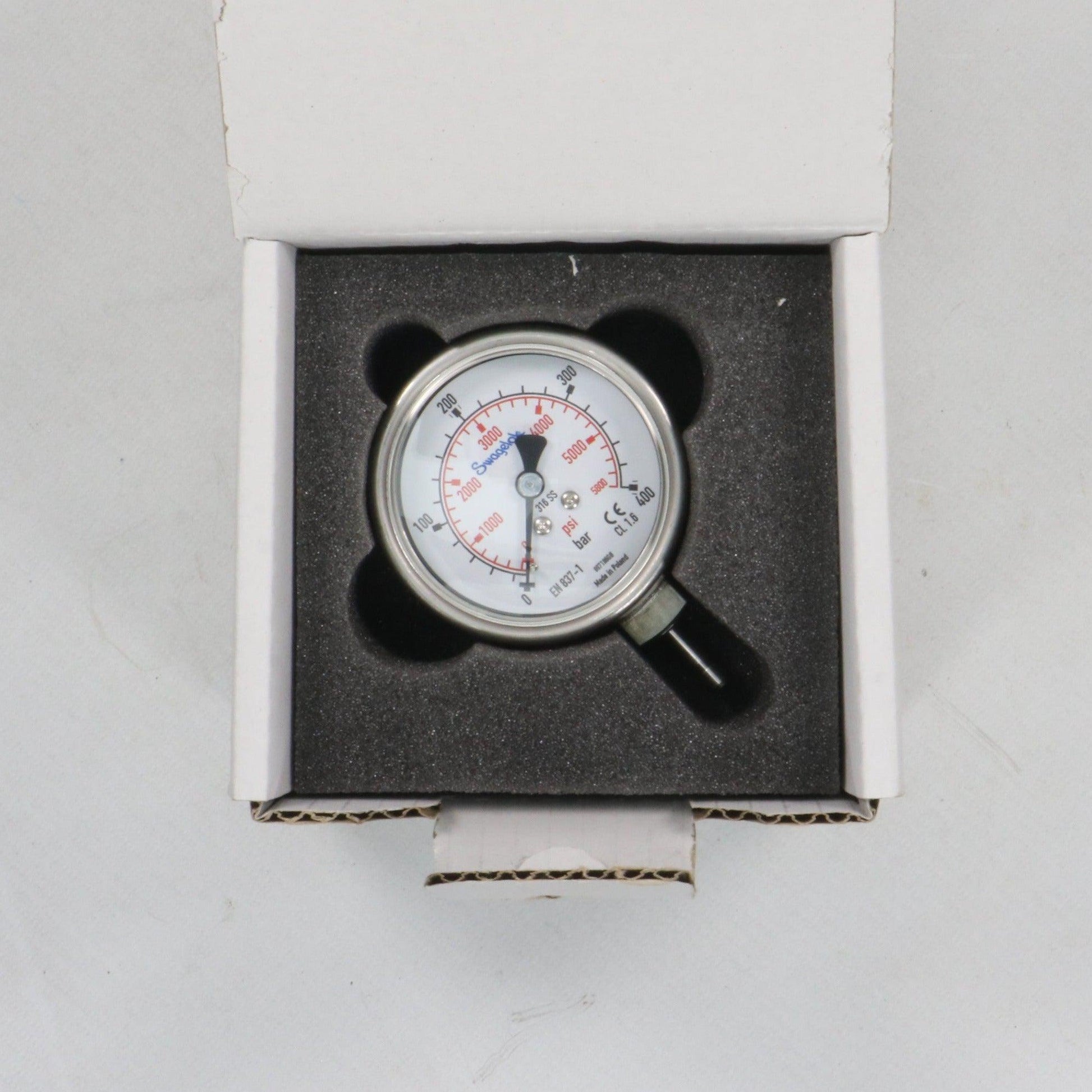 Swagelok PGI-63B-BG400-LASX Pressure Gauge-Pressure Gauge-Used Industrial Parts