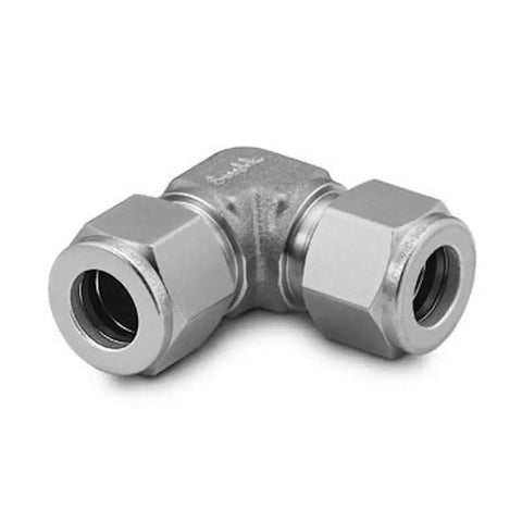 Swagelok SS-1210-9 90° Union Elbow Fitting x 2-Union Elbow Fitting-BD-05-06-01-6152427314322-Used Industrial Parts