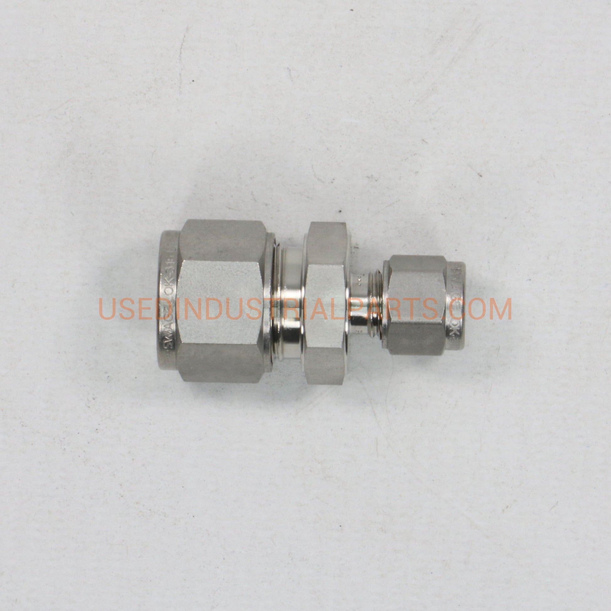 Swagelok SS-12M0-6-6M Reducing Union Tube Fitting (10x)-Reducing Union Tube Fitting-BC-05-06-04-Used Industrial Parts