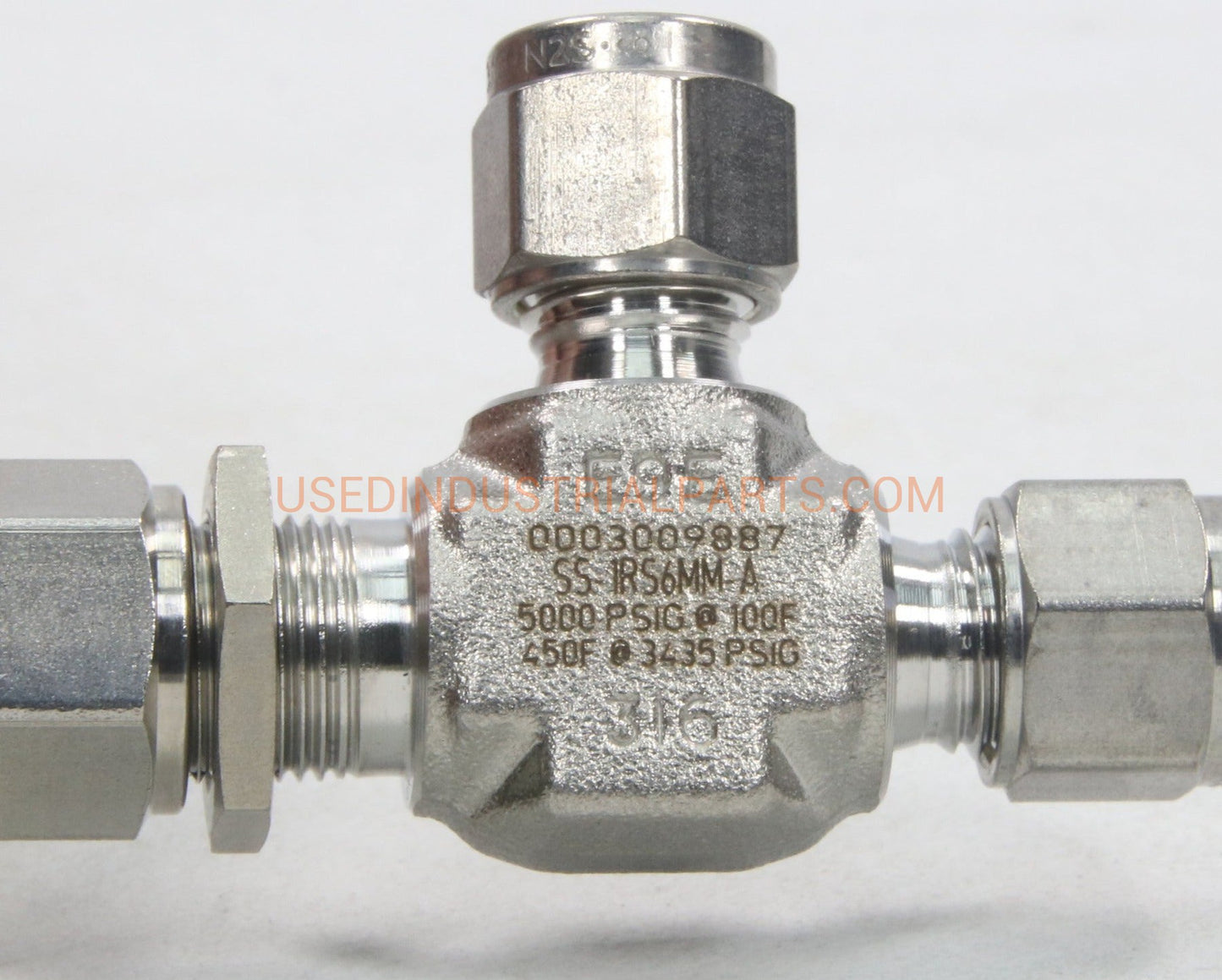 Swagelok SS-1RS6MM-A Integral Bonnet Needle Valve-Needle Valve-BC-03-04-01-Used Industrial Parts