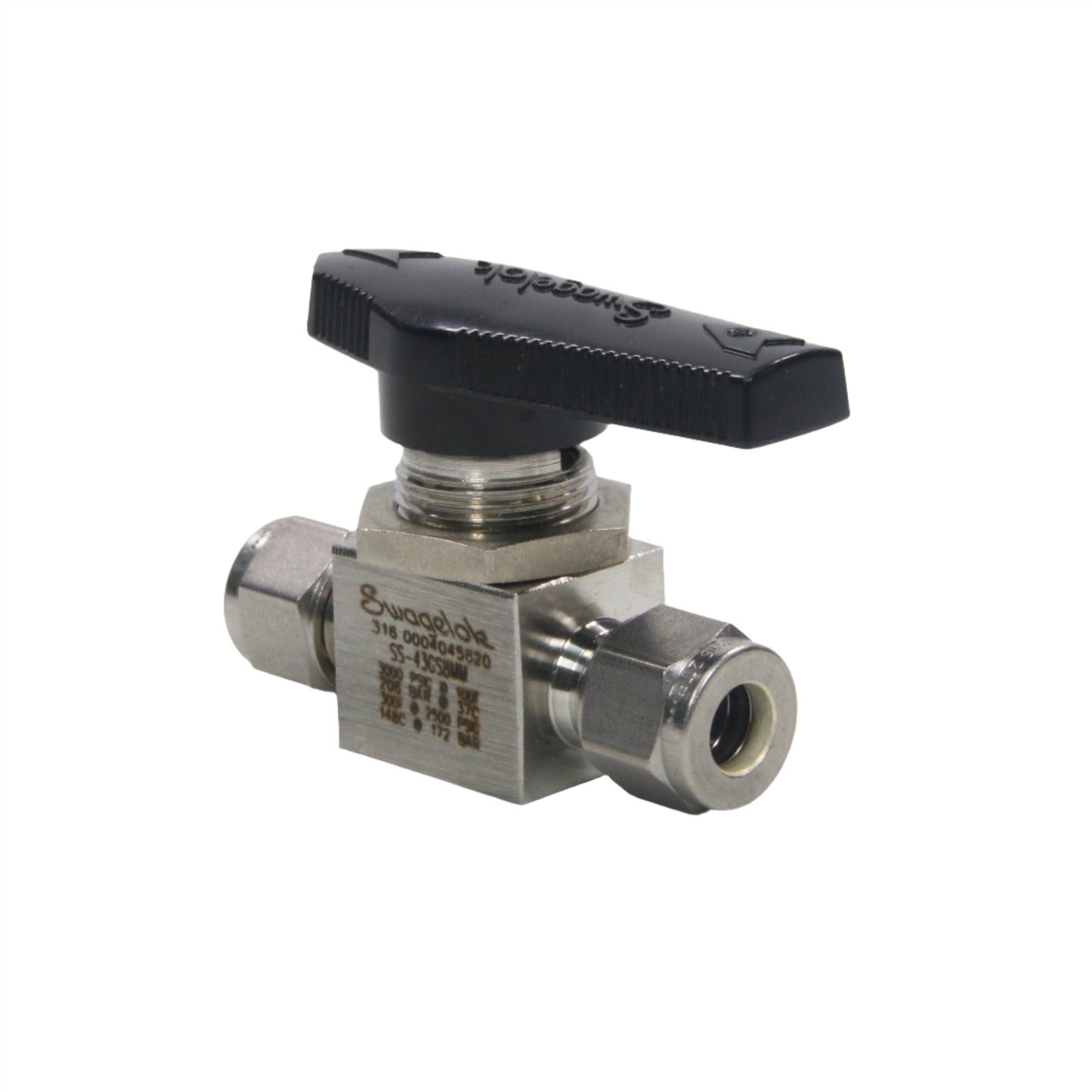 Swagelok SS 43G8MM Ball Valve-Ball Valve-Used Industrial Parts