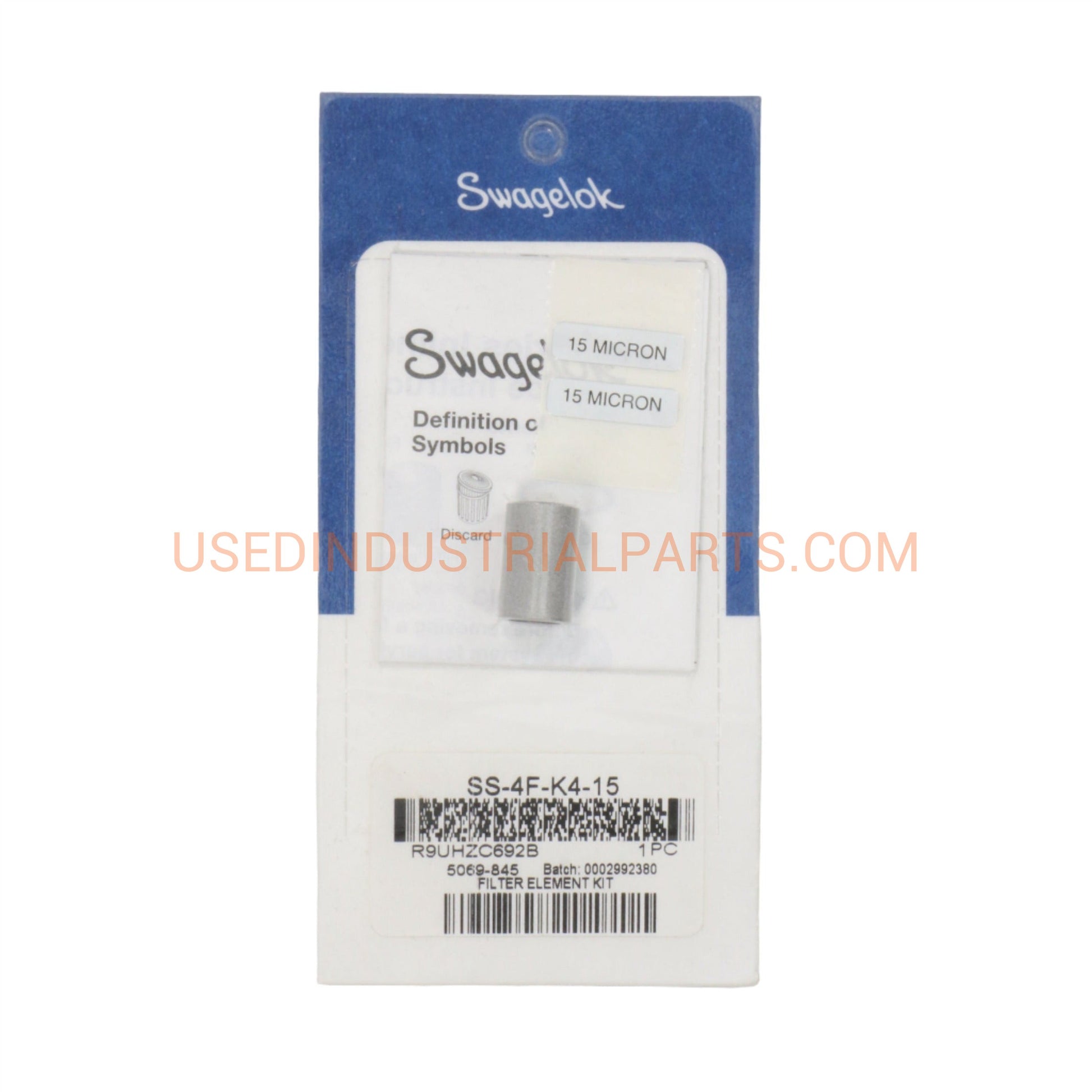 Swagelok SS-4F-K4-15 Filter Element Kit-Particulate Filter-BC-05-04-04-Used Industrial Parts