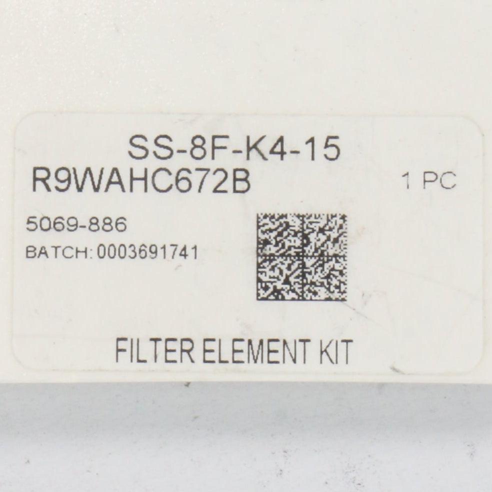 Swagelok SS-8F-K4-15 Filter Element Kit-Particulate Filter-Used Industrial Parts