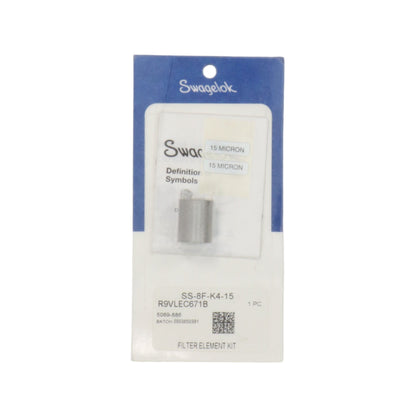 Swagelok SS-8F-K4-15 Filter Element Kit-Particulate Filter-Used Industrial Parts