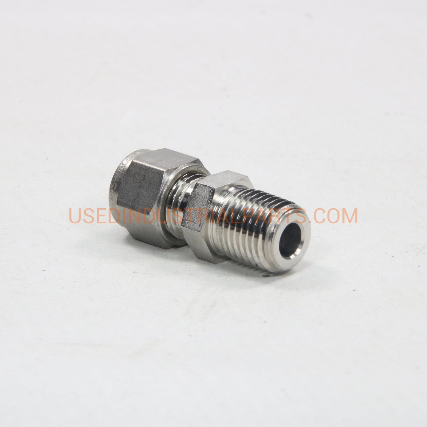 Swagelok SS 8M0 1 4 Male Connector Tube Fitting (8x)-Male Connector Tube Fitting-BC-04-05-06-Used Industrial Parts