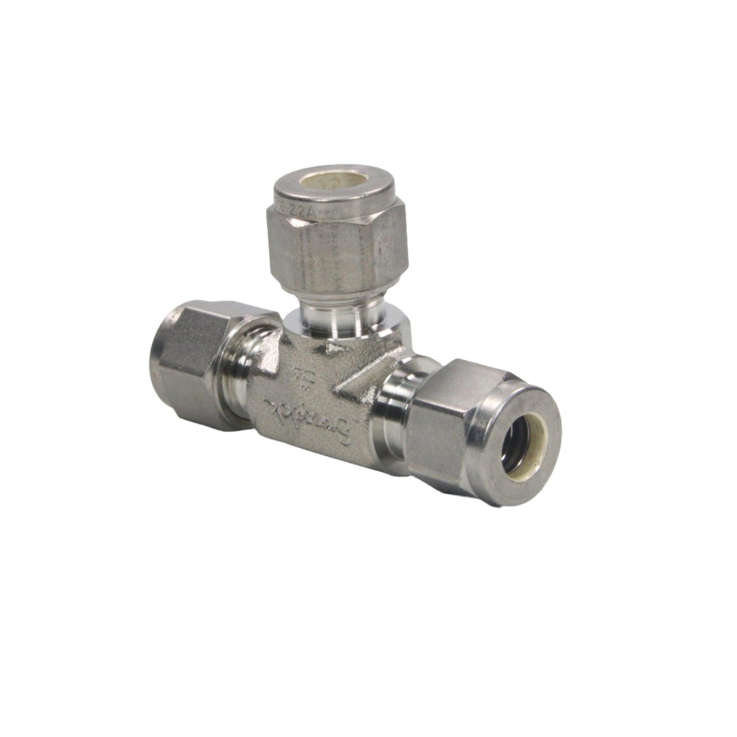 Swagelok SS 8M0 3 Union Tee Tube Fitting (8x)-Union Tee Tube Fitting-Used Industrial Parts