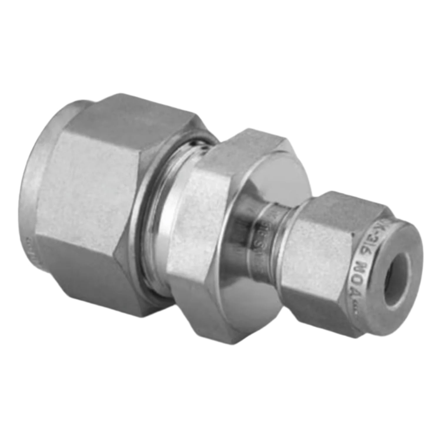 Swagelok SS 8M0 6 6M Tube Fitting Reducing Union (5x)-Tube Fitting Reducing Union-Used Industrial Parts