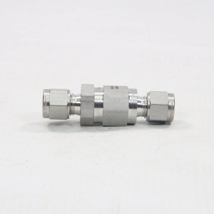 Swagelok SS CHS6MM 1 Check Valve Tube Fitting-Check Valve Tube Fitting-Used Industrial Parts