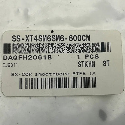Swagelok SS-XT4SM6SM6-600CM Flexible PTFE Hose Assembly-Hose Assembly-Used Industrial Parts