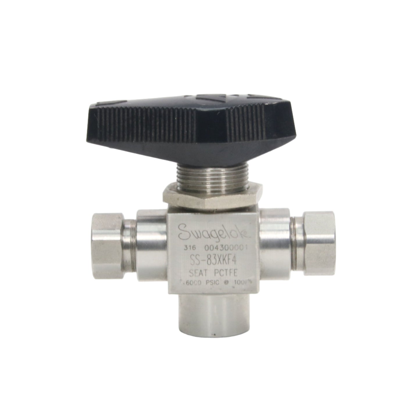 Swagelok SS83XKF4-3 Way Valve-Used Industrial Parts