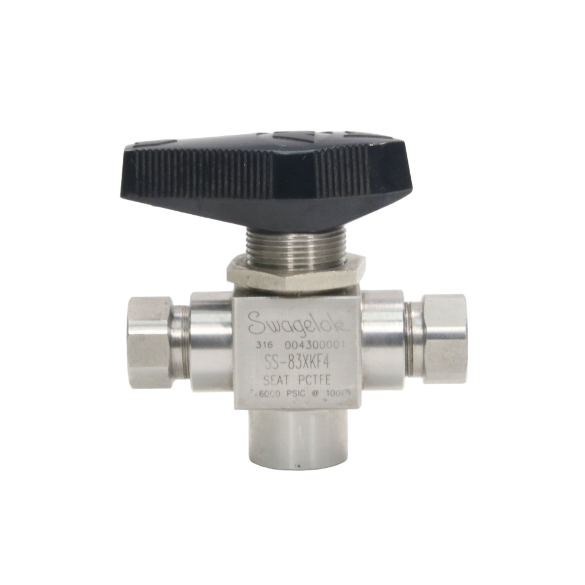 Swagelok SS83XKF4-3 Way Valve-Used Industrial Parts