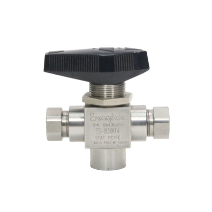 Swagelok SS83XKF4-3 Way Valve-Used Industrial Parts