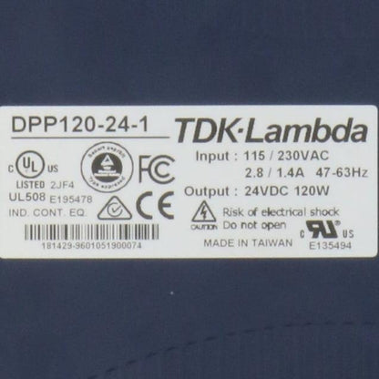 TDK-Lambda DPP120 24 1 Power Supply-Power Supply-Used Industrial Parts
