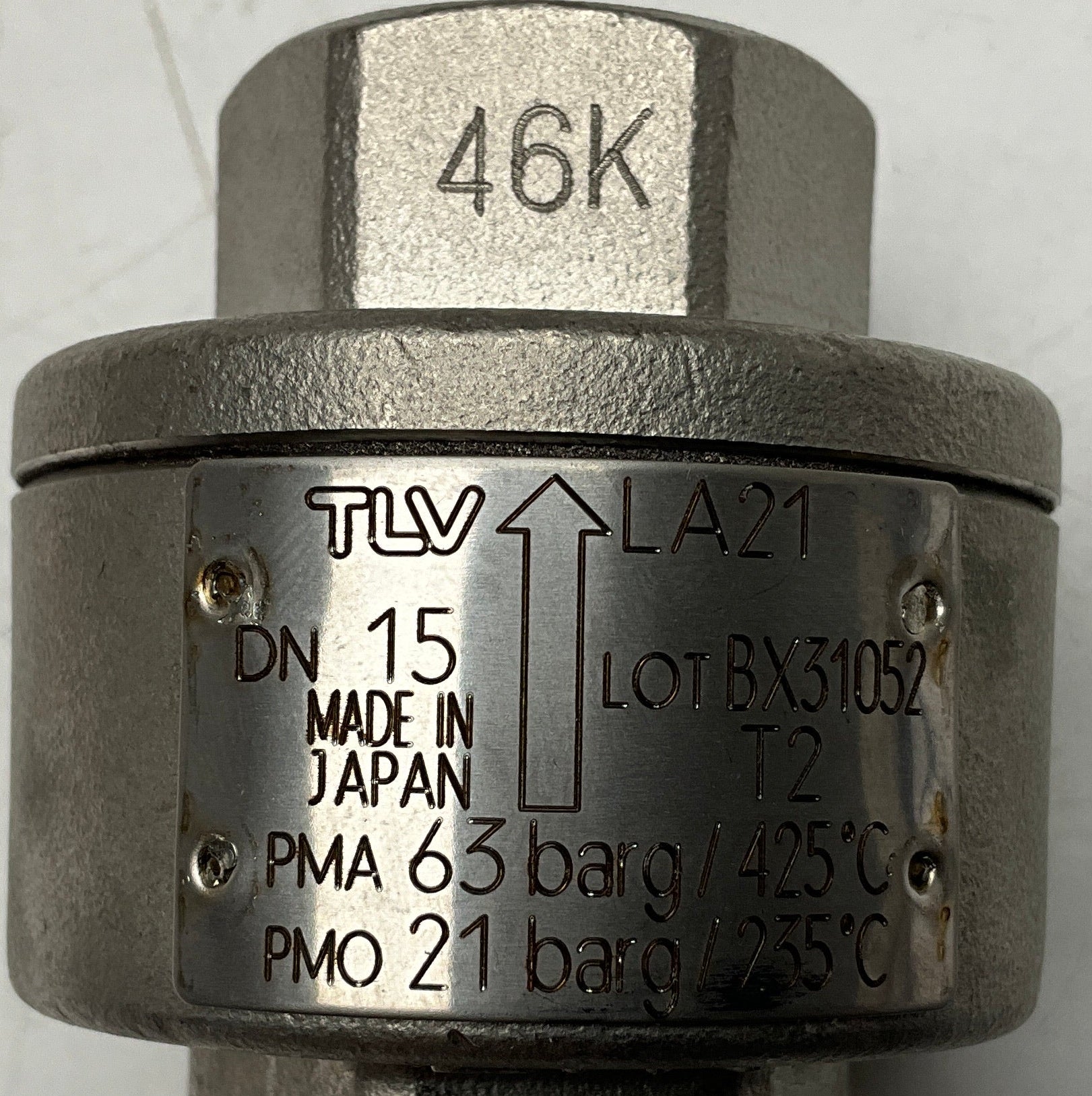 TLV LA21 Thermostatic Steam Air Vent-Thermostatic Steam Air Vent-Used Industrial Parts