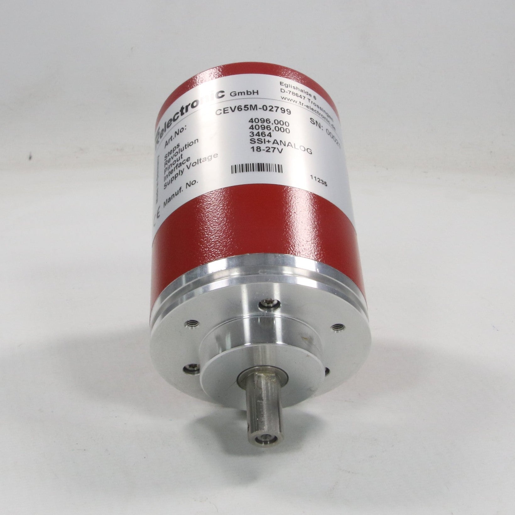 TR Electronic CEV65M-02799 Absolute Rotary Encoder-Absolute Rotary Encoder-Used Industrial Parts